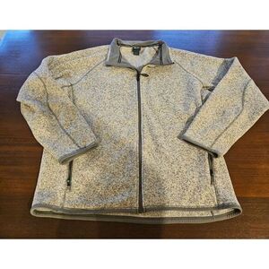 Aborwear Small Staghorn Jacket 408045‎ Heathered Gray Fleece 2XL